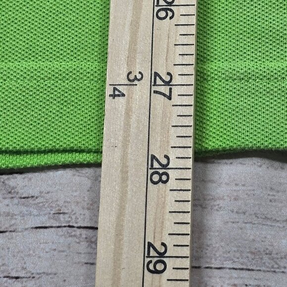 Lacoste Regular Fit Lime Green Polo, Mens 3XL - Picture 7 of 7